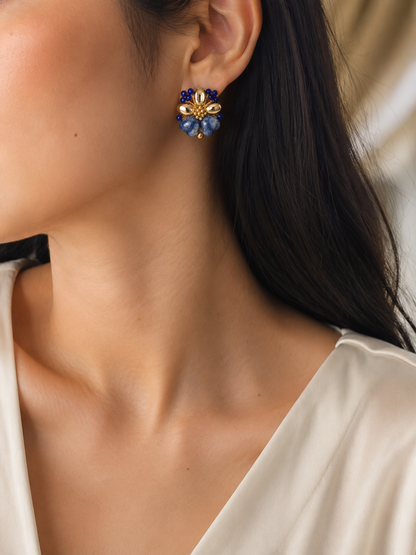 Aretes cuarzos