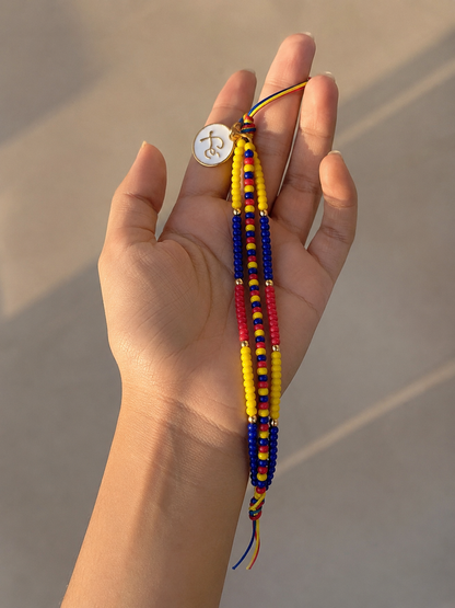 Pulseras Tricolor Fe
