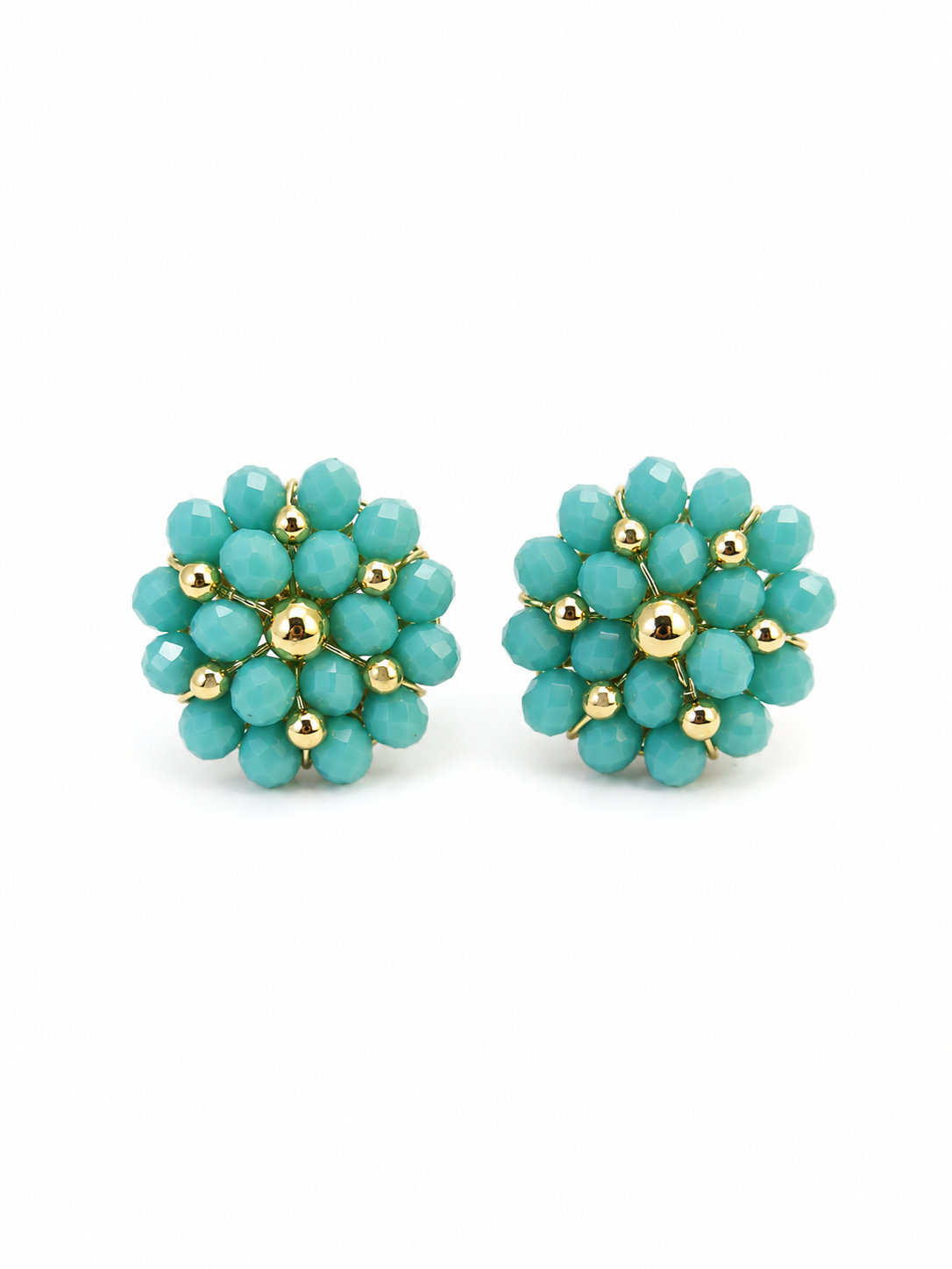 Aretes casuales de cristales