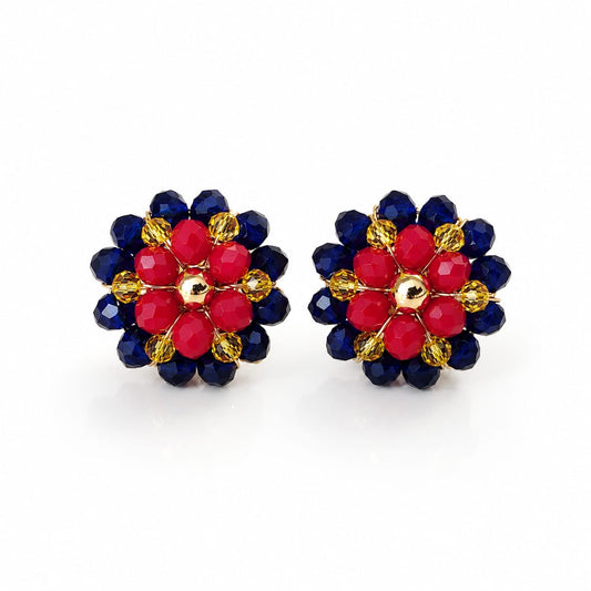 Aretes Pasíon tricolor