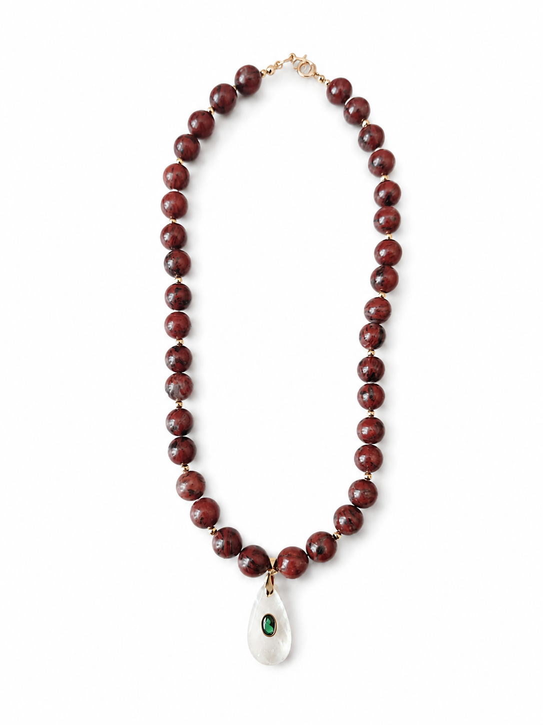 Collar Alma verde