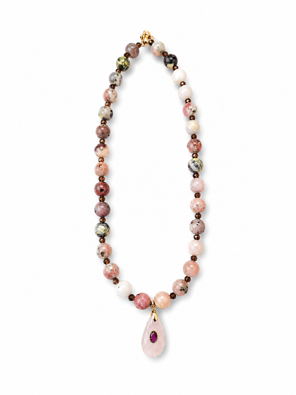Collar Aura Rosa